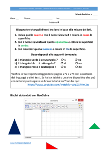 Scheda esercitazione Geogebra 016b