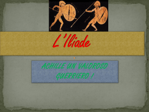 achille un valoroso guerriero