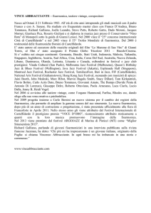 VINCE ABBRACCIANTE – fisarmonica, tastiere