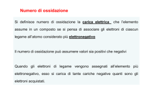 lezione 7_numeri di ossidazione e nomenclatura