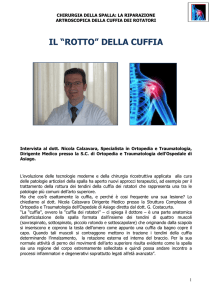leggi l`intervista - Fisios Fisioterapia