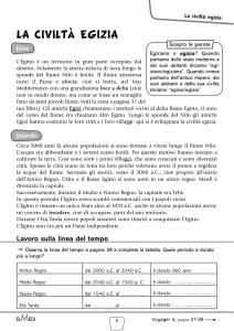 la civiltà egizia