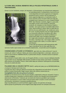 costipazione intestinale