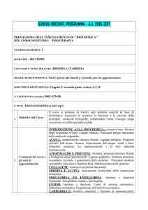Brisdelli Fabrizia - Biochimica