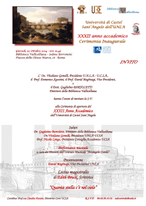 Lectio magistralis “Quanta stella c`è nel cielo”