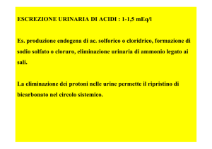 Acidosi metabolica con compenso respiratorio (PCO2: 25)