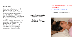 Cranio-Sacrale - Integrazione Posturale e Body Work
