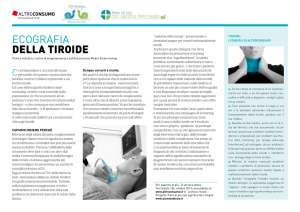 ecografia della tiroide