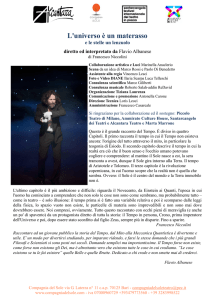 Scheda artistica - Compagnia del Sole