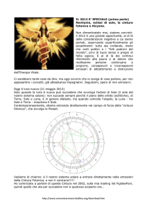 il novilunio, l`eclissi di sole, le Pleiadi e Alcyone e la Cintura Fotonica