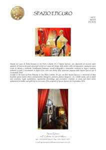 spazio epicuro - Fuorisalone.it