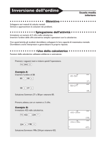 Inversione ordine
