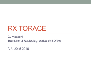 2015-16 T01.Torace - Facoltà di Medicina e Chirurgia