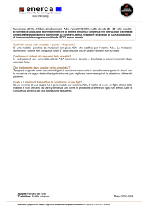 2005-2008 Qual` è la causa della malattia e quanto è