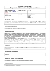 Anatomia patologica