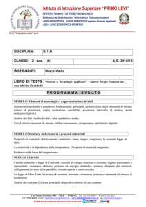 Scienze e Tecnologie applicate