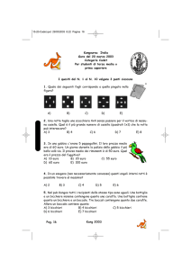 Pag. 16 Kang 2003 Kangourou Italia Gara del 20 marzo 2003
