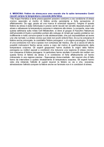4. MEDICINA: Febbre da stress,ecco area neurale che fa salire