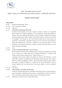 2.Programma Web Marketing