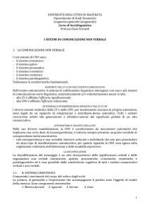 comunicazione non verbale