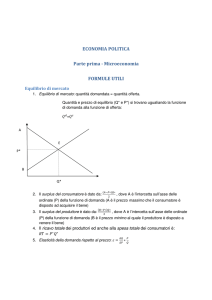 ECONOMIA POLITICA Parte prima