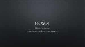 NOSQL Nazzicone