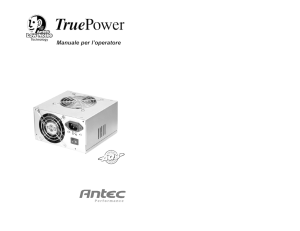 Manuale per l`operatore