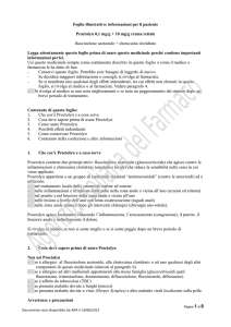 Foglio illustrativo: informazioni per il paziente