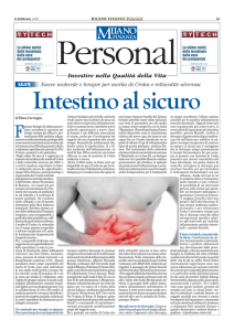 Intestino al sicuro