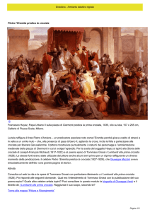Pietro l`Eremita predica la crociata © Francesco Hayez, Papa