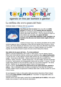 La stellina che aveva paura del buio