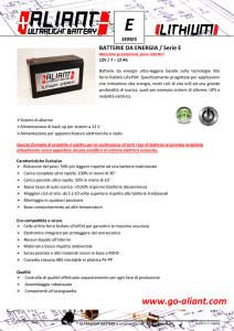 aliant e - Aliant Ultralight Battery