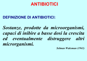 Capitolo 11 - Antibiotici