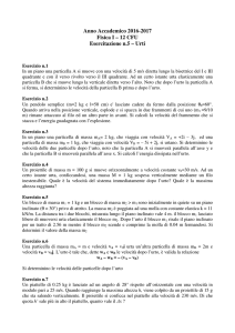 Esercitazione n° 5 2017