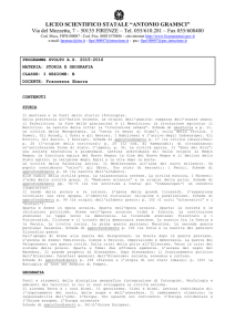 Storia e Geografia 1B.