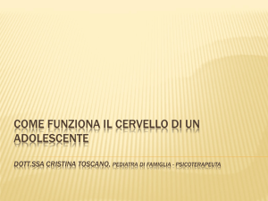 Primo incontro del 16/02/16. Come funziona il cervello di un