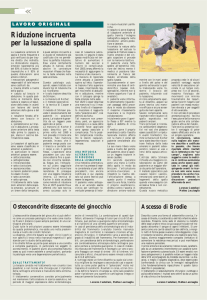Riduzione incruenta per la lussazione di spalla