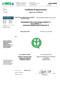 Certificazioni