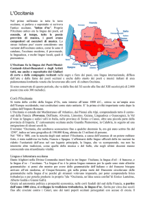 trovatori e lingua d`oc