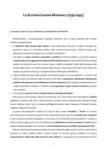 LA SECONDA GUERRA MONDIALE (1939