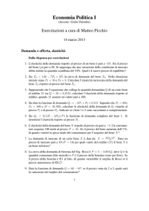 Economia Politica I