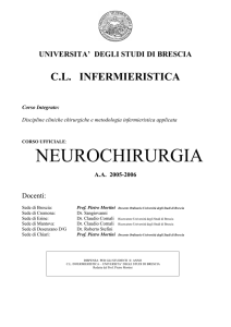 Appunti di Neurochirurgia - Area