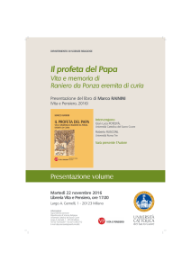 Il profeta del Papa