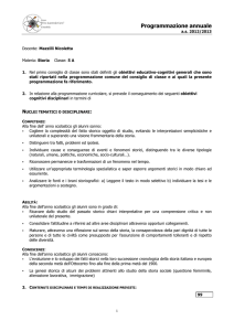 5a storia - Liceo "Tito Lucrezio Caro"