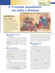 Il mondo musulmano tra unità e divisioni 3