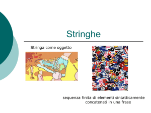 String