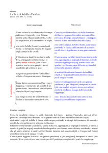 Omero, Iliade XXI: Parafrasi e Similitudini