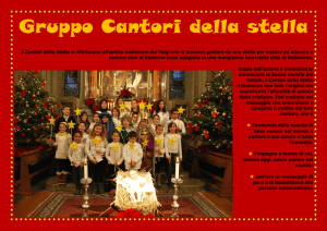 Gruppo Cantori della stella - Parrocchia San Bernardo in Prada