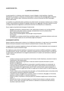 IL GONFIORE ADDOMINALE GONFIORE ADDOMINALE