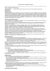 intelligenza artificiale